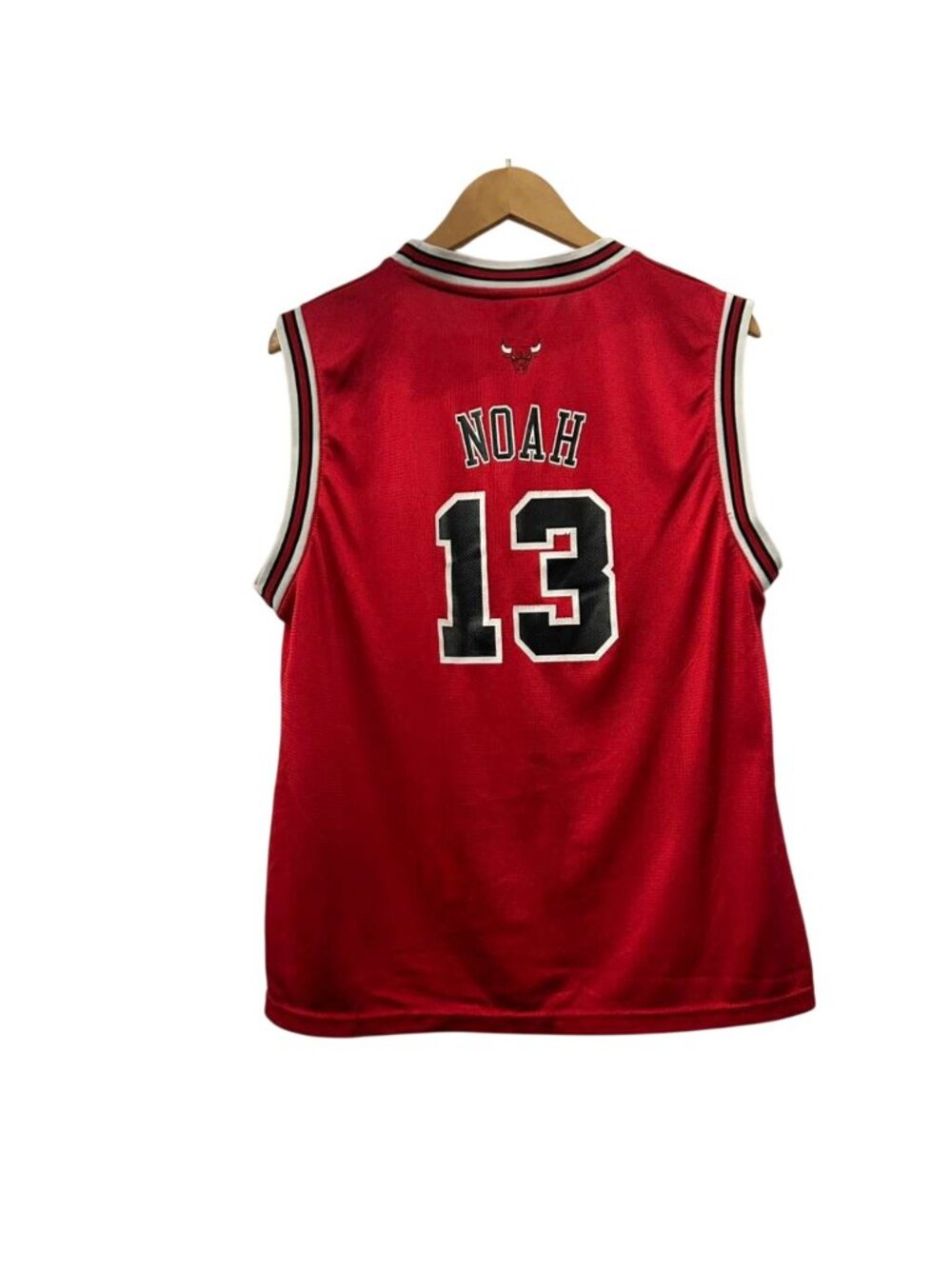Adidas Joakim Noah Chicago Bulls #13 Youth Red Jersey Size XL (18-20) - Picture 2 of 15